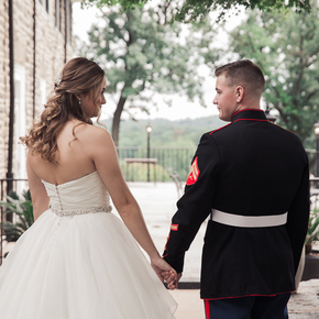 Military wedding photographers at Manufacturers Golf and Country Club MCJB-34