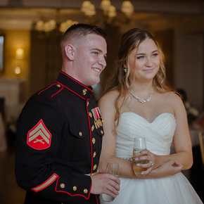 Military wedding photographers at Manufacturers Golf and Country Club MCJB-76