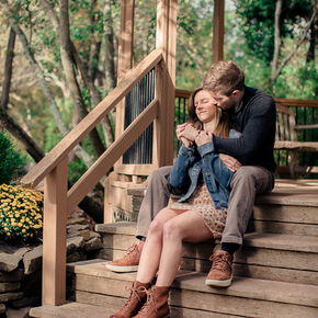 Sayen House and Gardens Engagement Photos at Mansion on Main Street ACES-13