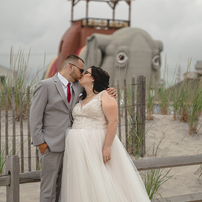 NJ wedding photographers at Lucy the Elephant MNNH-16