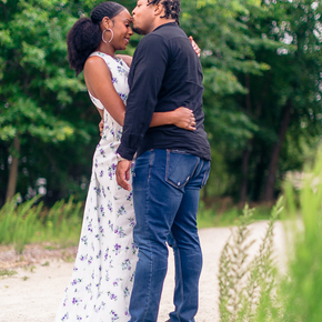 Willingboro New Jersey Engagement Photos at Ramblewood Country Club KRBF-7