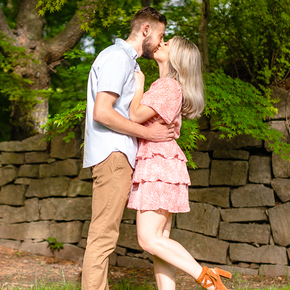 Grounds for Sculpture Engagement Photos at Fonthill Castle  SSSD-22